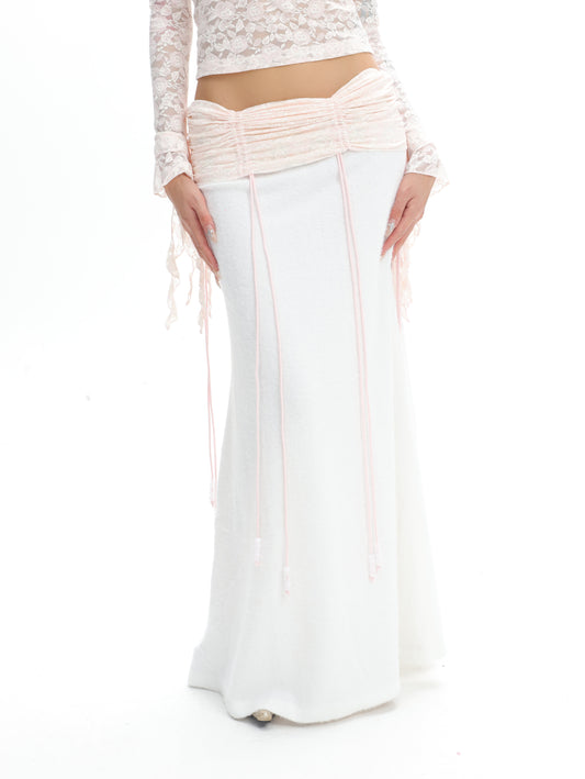 The White Fuzzy Skirt