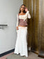 The White Fuzzy Skirt