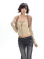 Gia Fur Collar Shrug