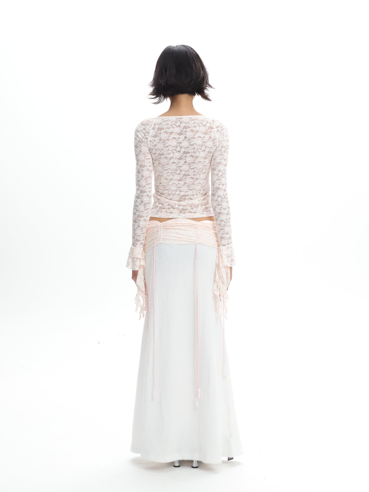 The White Fuzzy Skirt