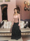 Pink Lace Temptation Top