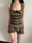 Vivienne Plaid Top & Micro Shorts
