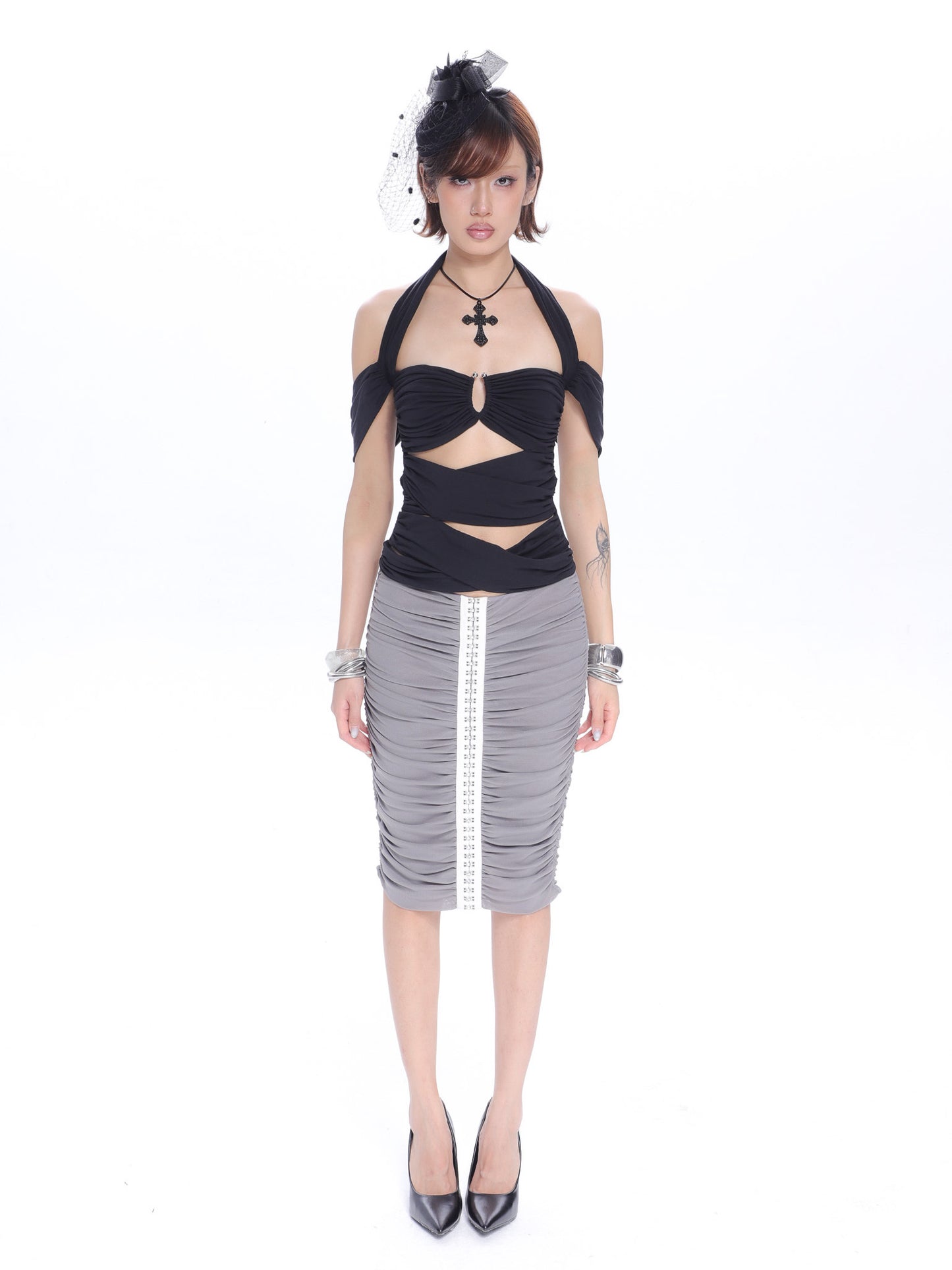 Veloria Midi Skirt