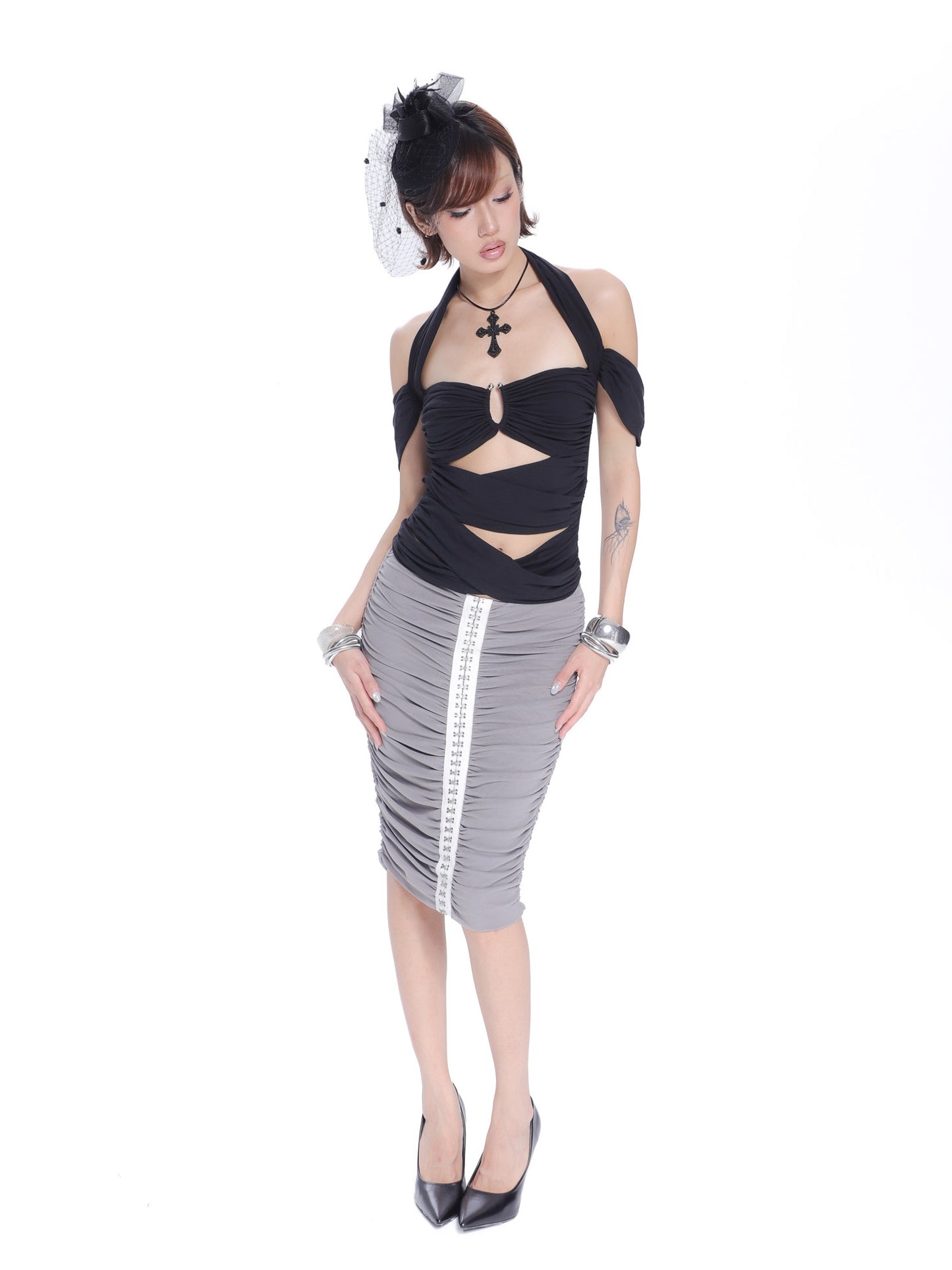 Veloria Midi Skirt