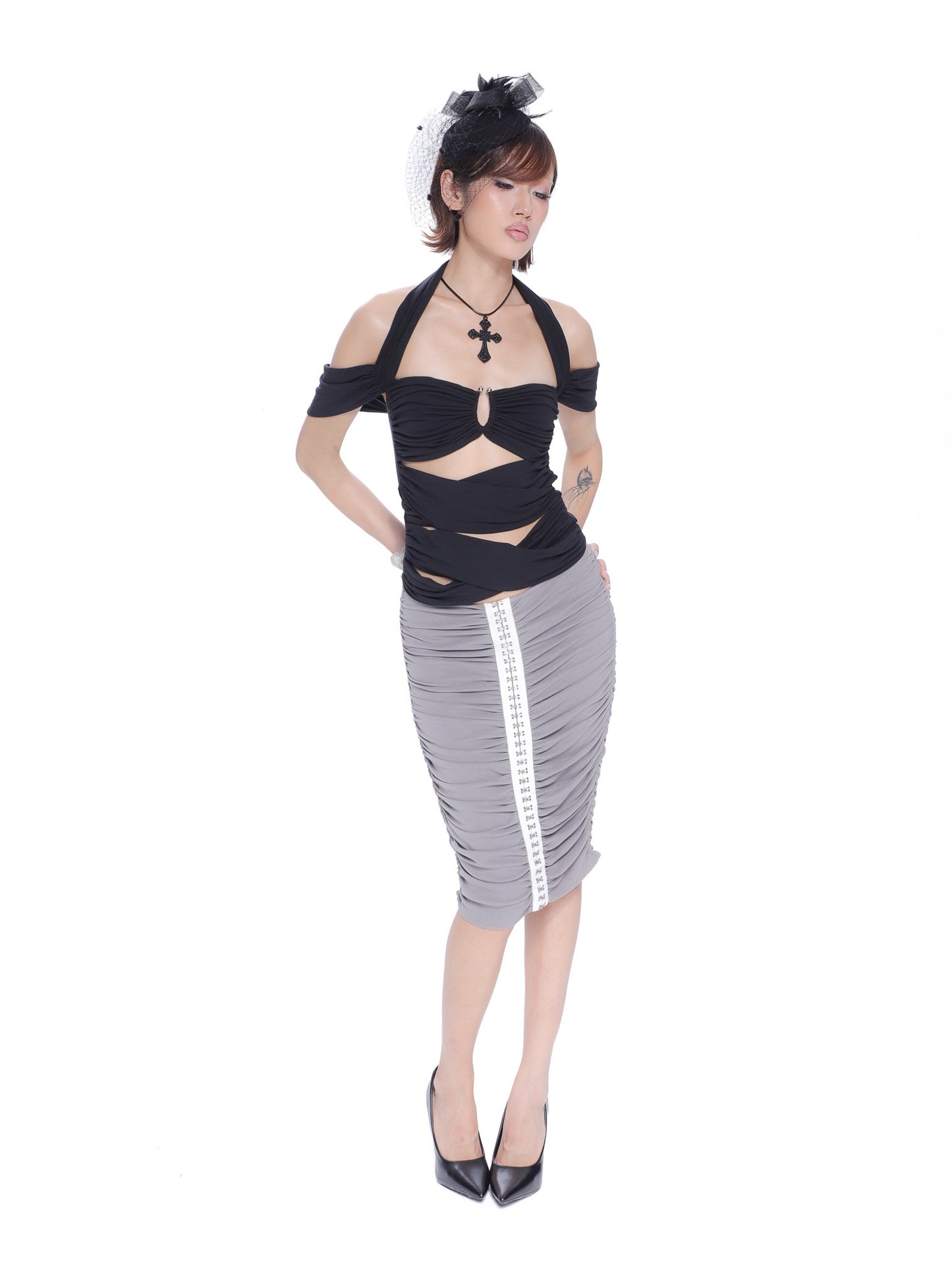 Veloria Midi Skirt