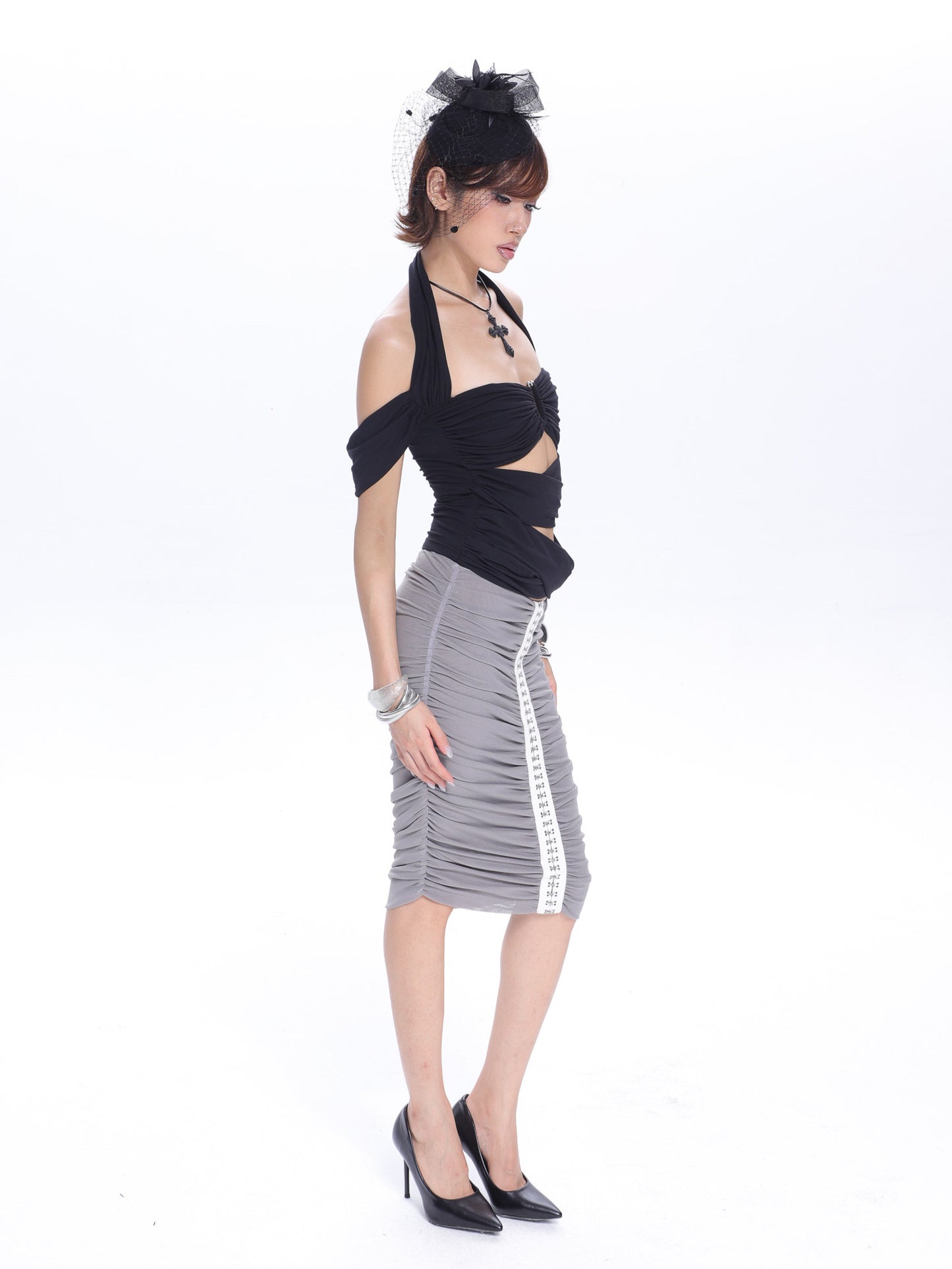 Veloria Midi Skirt