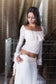 Lace Temptation Top In White