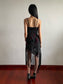 Valencia Floral Fringe Dress