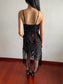 Valencia Floral Fringe Dress