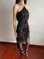 Valencia Floral Fringe Dress