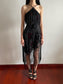 Valencia Floral Fringe Dress