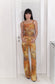 Ji Xie Qing Ting Two-piece Cami Top Set