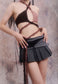 GARTER KNIT GARY LOW RISE MINI SKORT